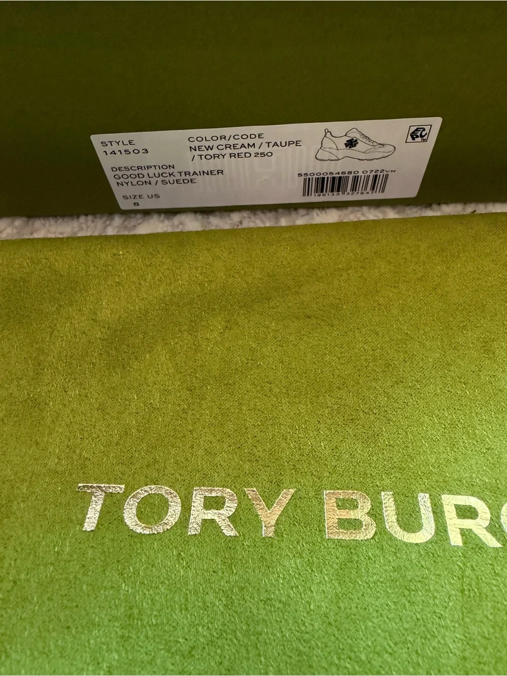 Tory Burch Good Luck Trainer Sneakers